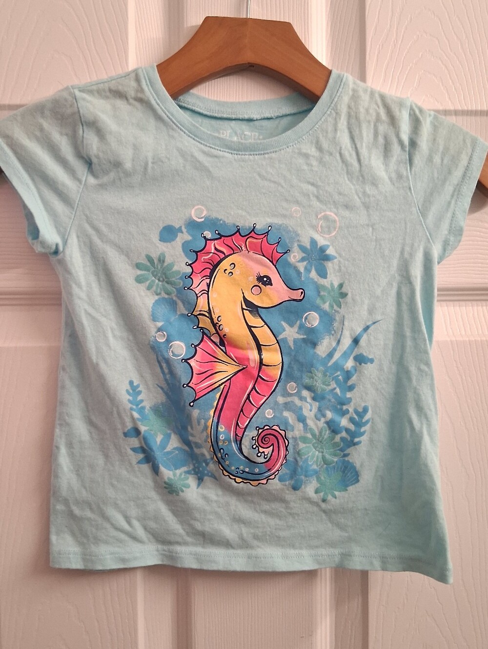 Sea Horse T Shirt Place Size XS